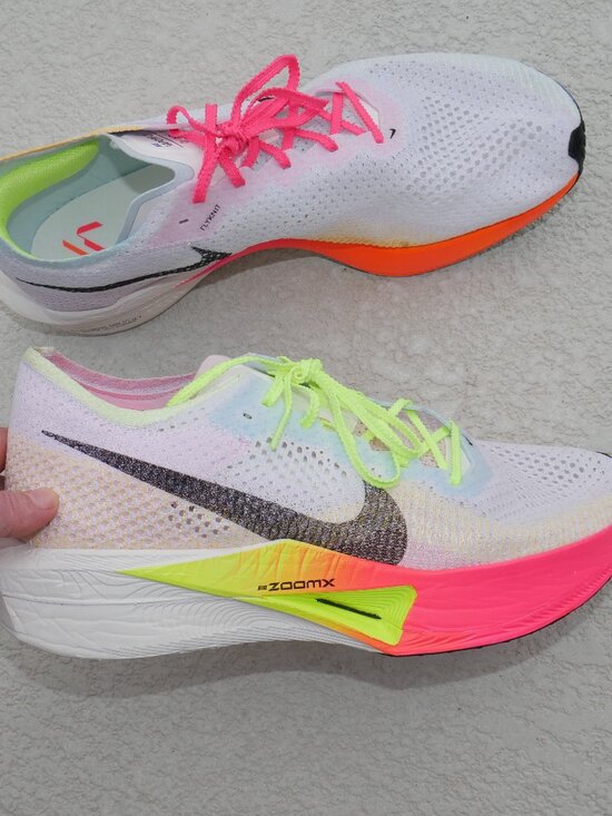 Nike Zoomx Vaporfly Next% 3 FK Mens Size 14 Multi-Color/Black-Volt HQ3219-902 main image 12